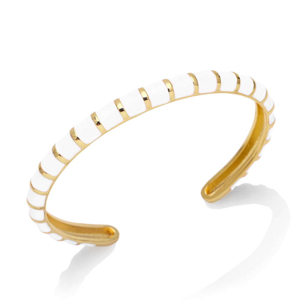 Wholesale Color Drip Oil Boho Bracelet